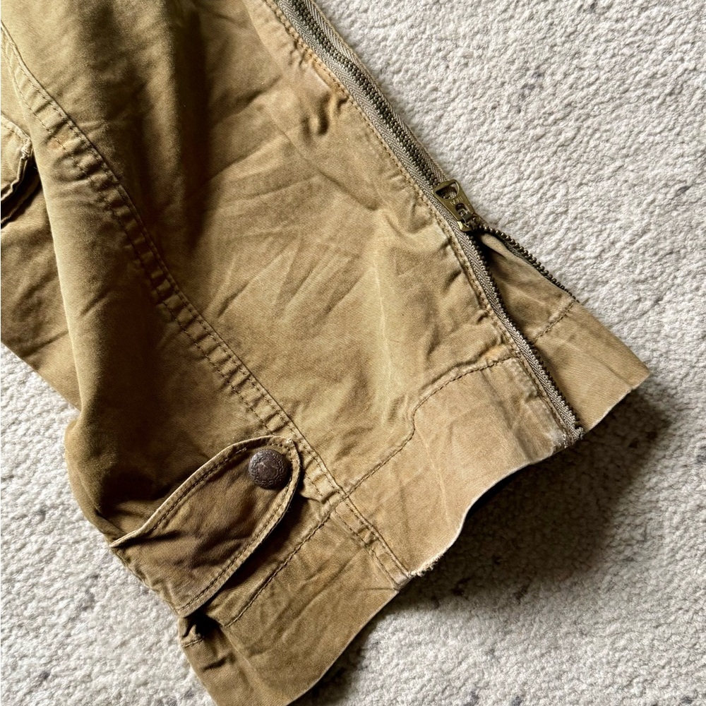RRL Double RL Tan, utility style. 8 pocket cargo Pants 34/34 - Picture 14 of 16